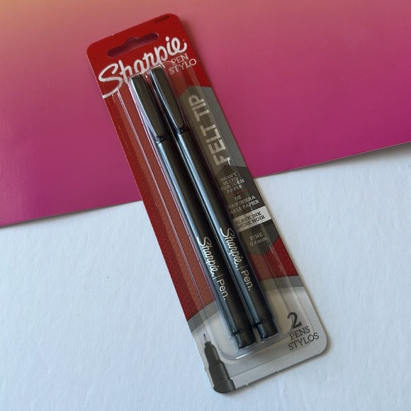 2 pcs Sharpie Pen Stylo 0.4mm Fine Point - Picture 3 of 8